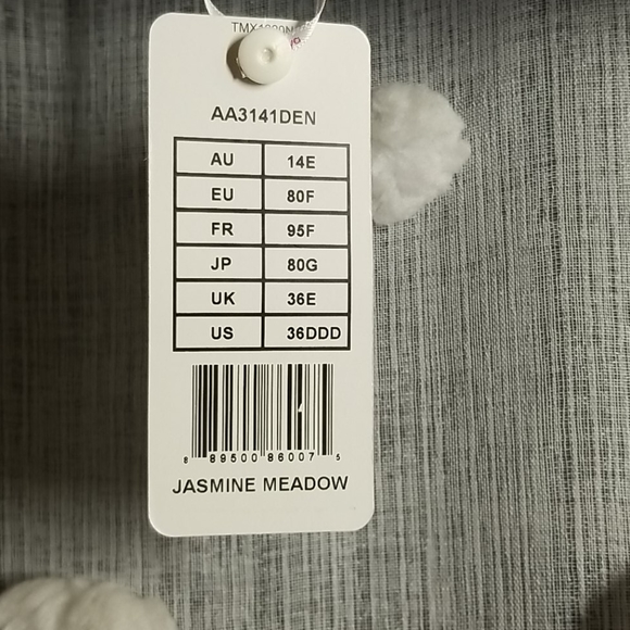 NWT Freya Jasmine Meadow Plunge Bra 36DDD - Picture 5 of 6